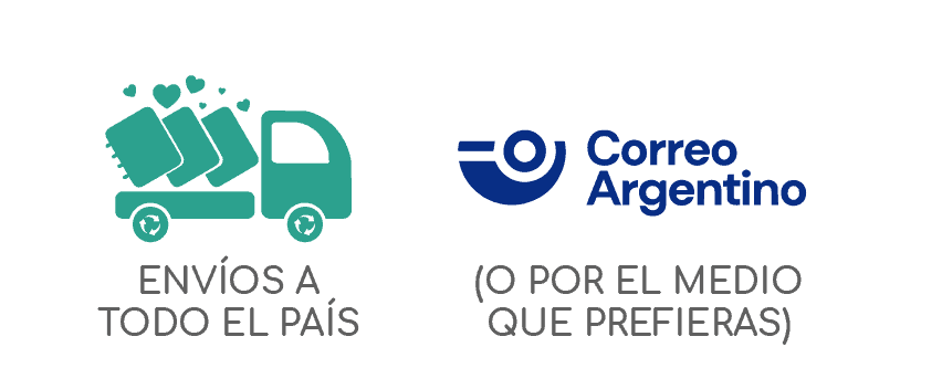 Envíos a todo el país (Correo Argentino... o indicanos el medio que prefieras)