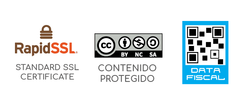 Información de Creative Commons - Rapid SSL - Data fiscal